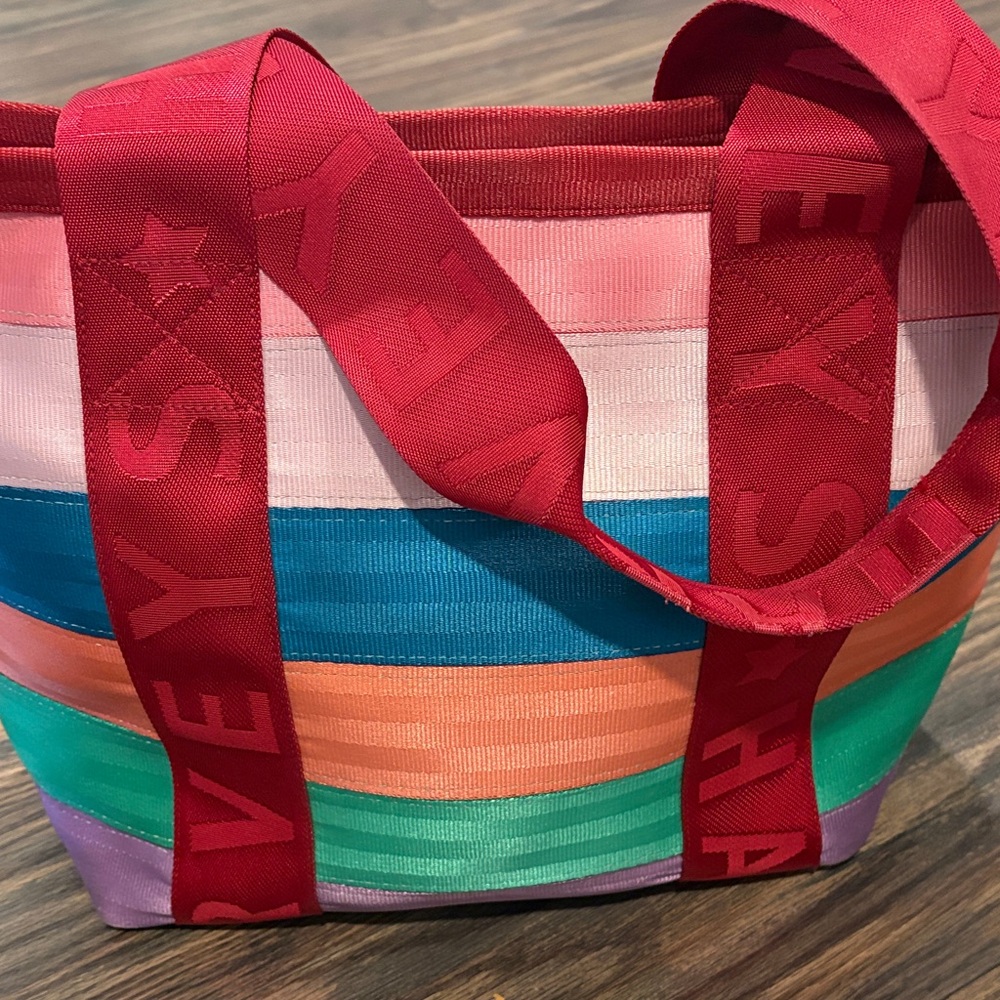 Harveys Colorful Striped Tote Bag - Picture 2 of 12